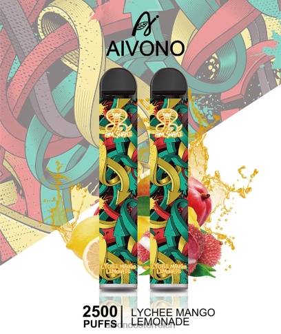 Aivono AIM SNAKE 2500 Litschi-Mango-Limonade N8240308 | Aivono Austria